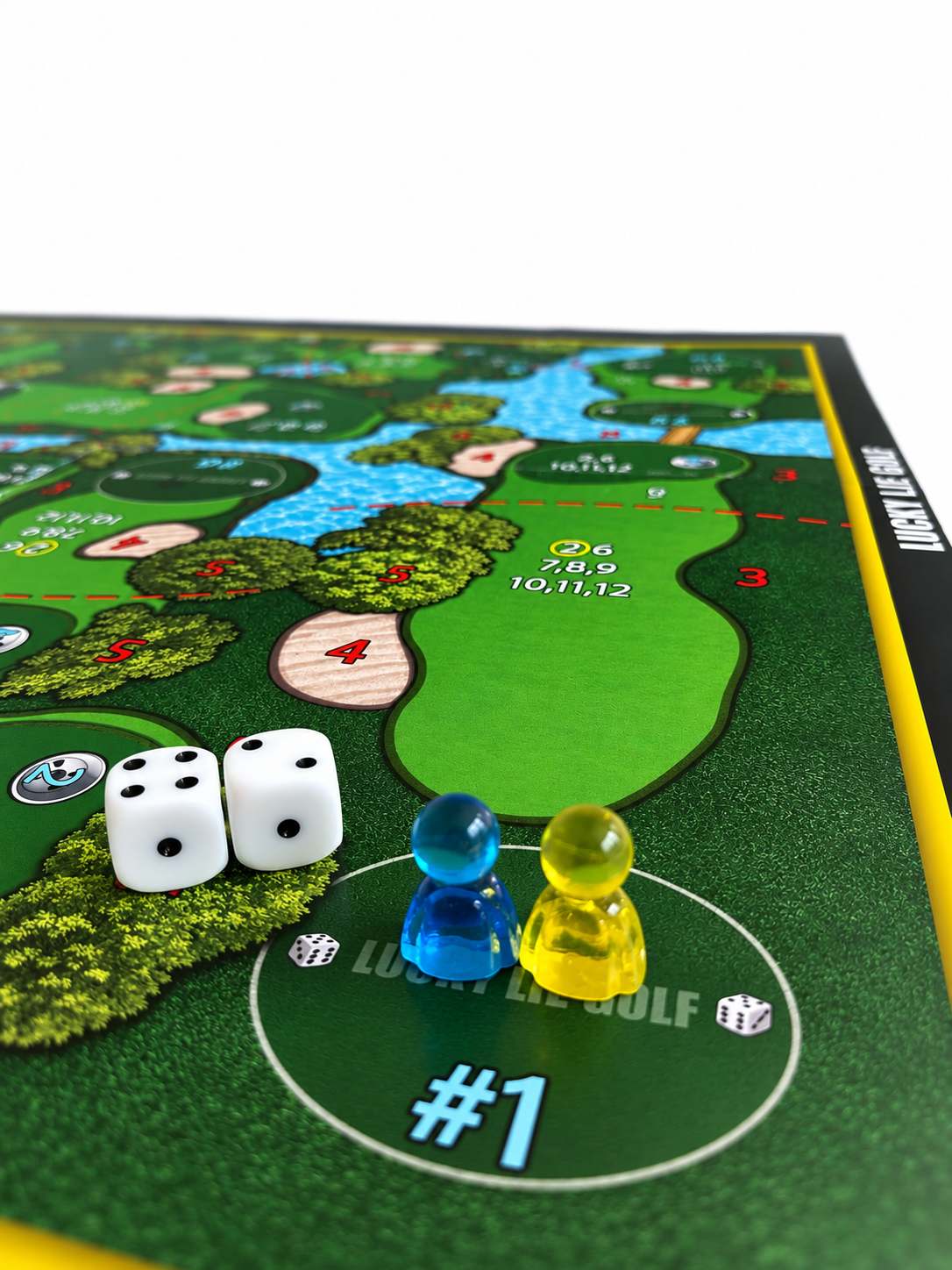 LUCKY LIE GOLF - BOARD GAME