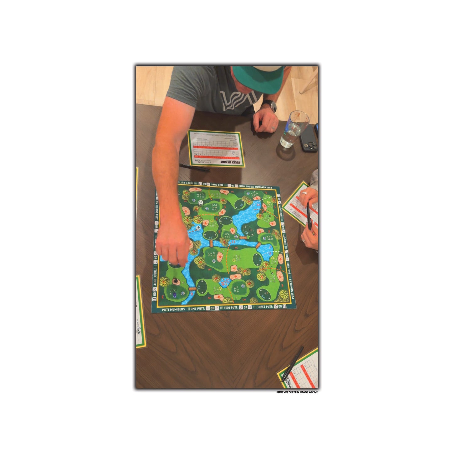 LUCKY LIE GOLF - BOARD GAME