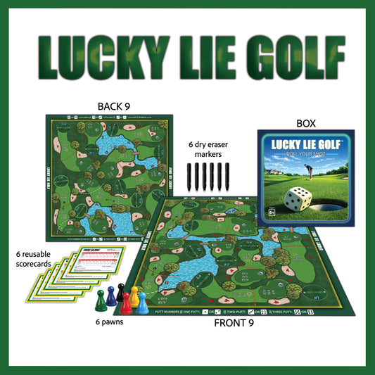 LUCKY LIE GOLF - BOARD GAME