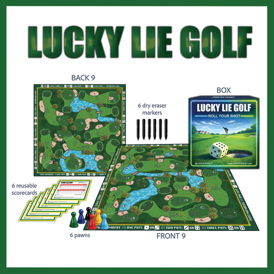 LUCKY LIE GOLF - BOARD GAME